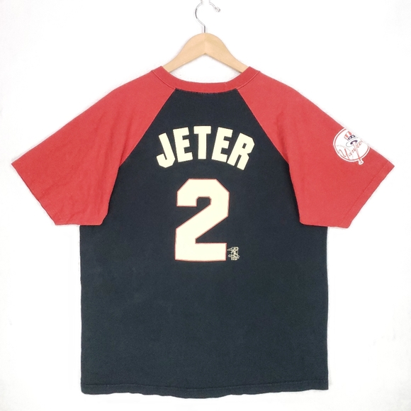 RARE 2004 Derek Jeter #2 American League All-Star Game New York Yankees T-shirt - Picture 1 of 9